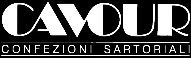 Logo Sartoria Cavour sfondo nero